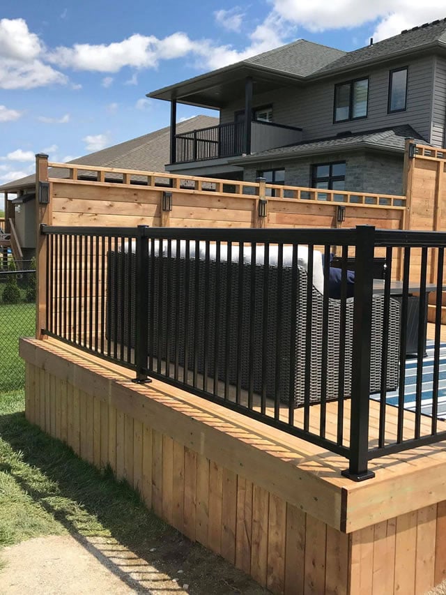 Barrier Fence and Deck - Deck