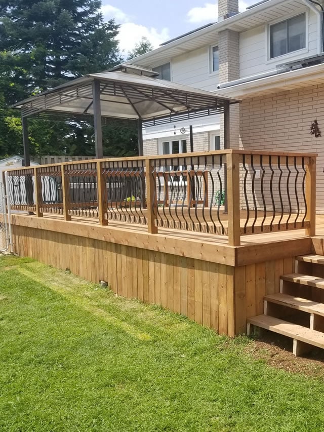 Barrier Fence and Deck - Deck