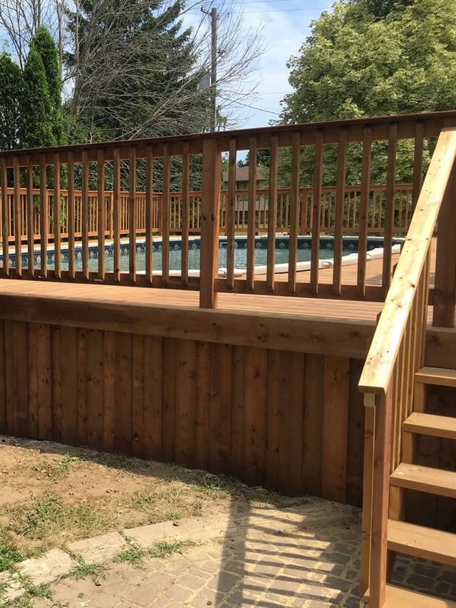 Barrier Fence and Deck - Deck