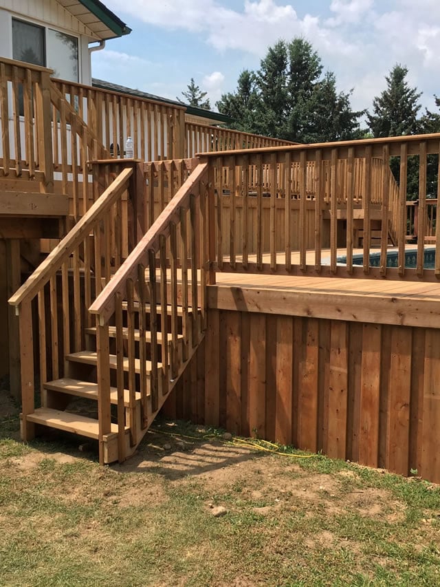 Barrier Fence and Deck - Deck